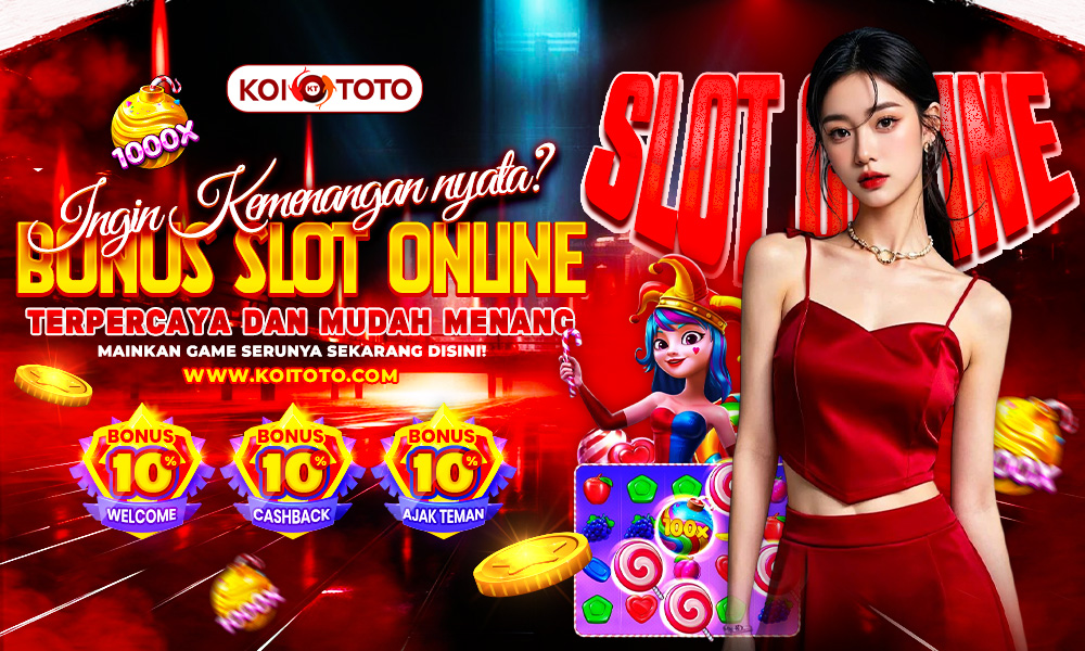 Ingin Kemenangan Nyata? 💰 Bonus Slot Online Terpercaya dan Mudah Menang